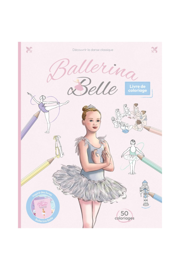 Ballerina Belle coloring book