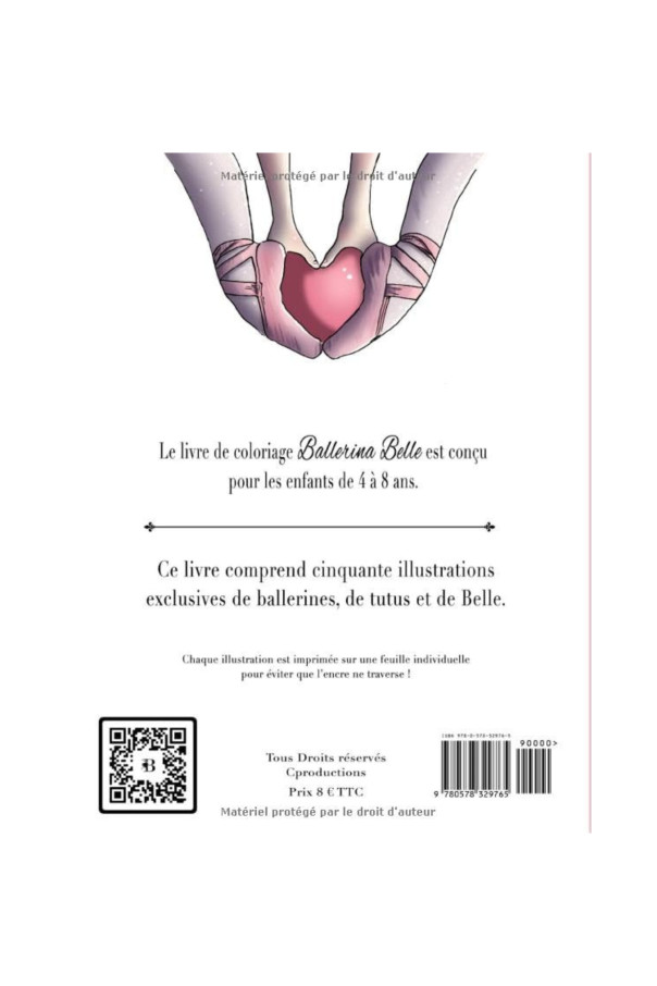 Ballerina Belle coloring book