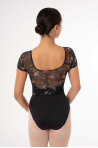 Floral leotard 31709 Intermezzo black