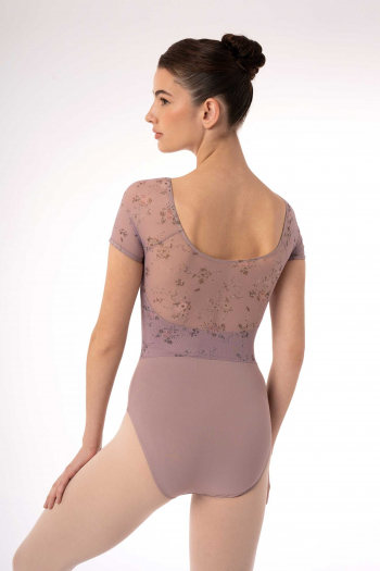 Floral leotard 31709 Intermezzo parme