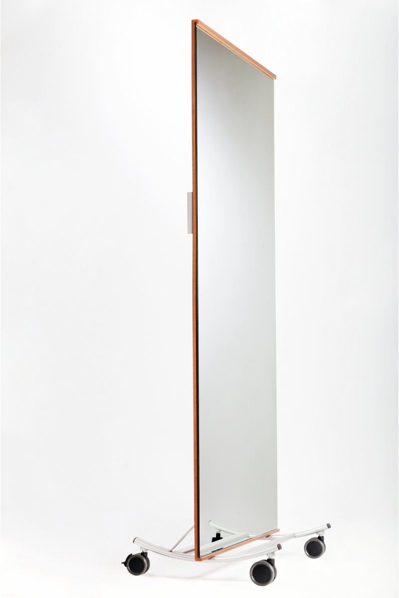 Miroir mobile sur roulettes Billy Dinamica