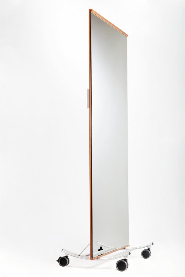Miroir mobile sur roulettes Billy Dinamica