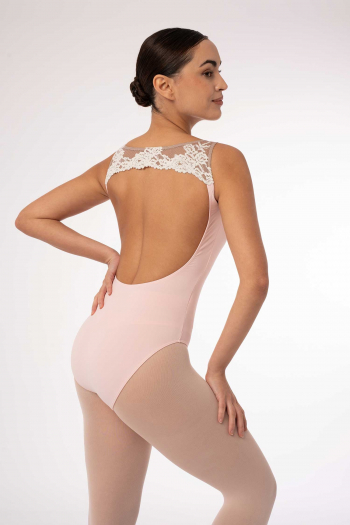 Leotard with wide straps 31707 Intermezzo light pink