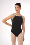 Justaucorps bretelles larges 31707 Intermezzo noir