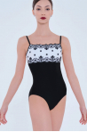 Eterna Wear Moi black and white leotard