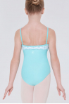 Justaucorps fille Eterna Wear Moi pacific et blanc