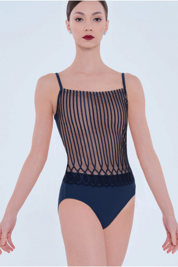 Justaucorps fines bretelles Colette Wear Moi navy