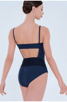 Justaucorps fines bretelles Colette Wear Moi navy