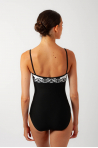 Eterna Wear Moi black and white leotard