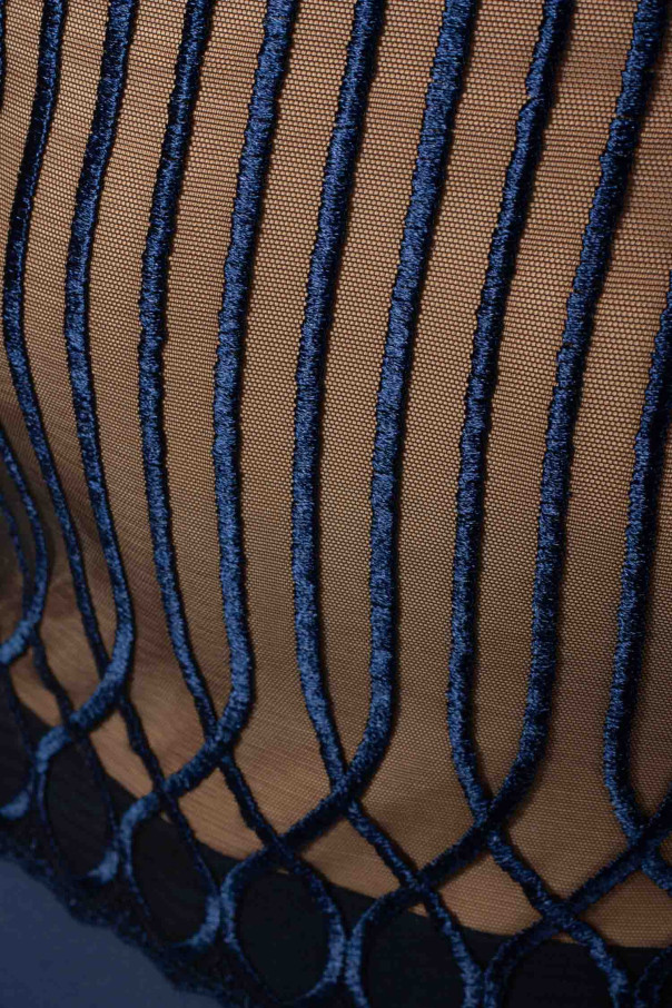 Leotard thin straps Colette Wear Moi navy