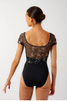 Floral leotard 31709 Intermezzo black