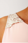 Leotard with wide straps 31707 Intermezzo light pink