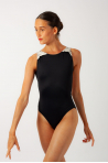 Leotard with wide straps 31707 Intermezzo black