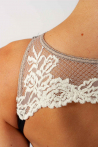 Leotard with wide straps 31707 Intermezzo black
