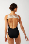 Leotard with wide straps 31707 Intermezzo black