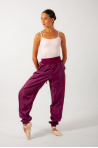 Burgundy perspiration warm up pants 5297 Intermezzo