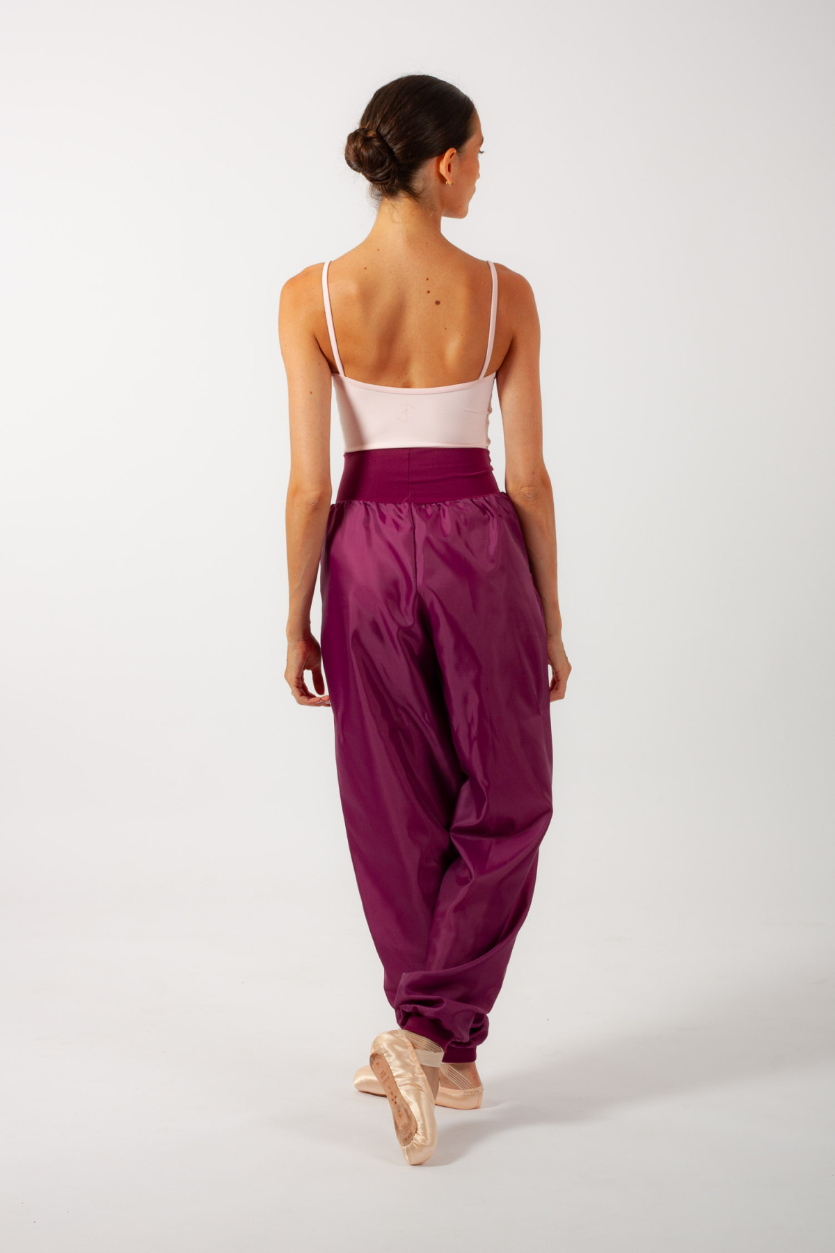 Burgundy perspiration warm up pants 5297 Intermezzo