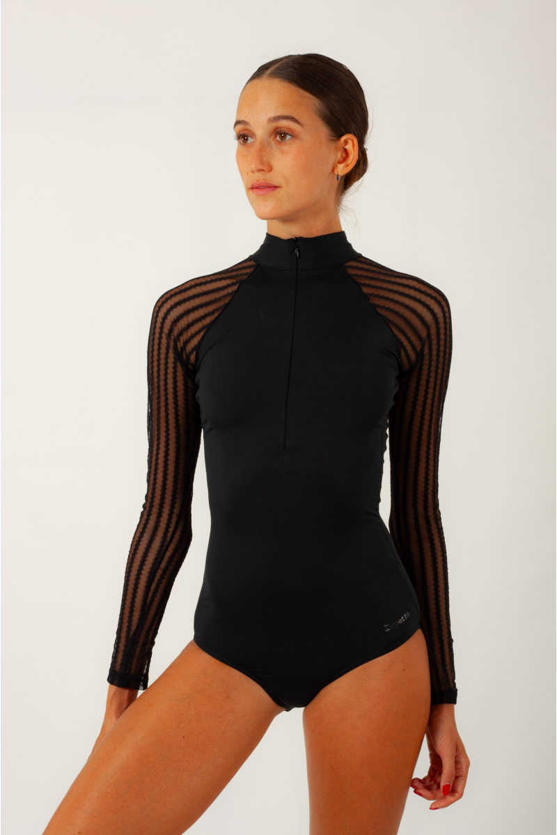 Repetto long-sleeved leotard D0712