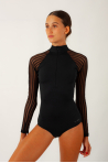 Repetto long-sleeved leotard D0712