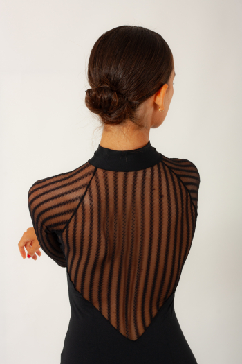 Repetto long-sleeved leotard D0712