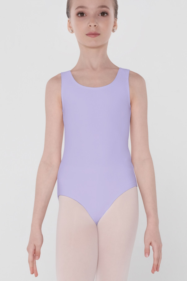 Justaucorps enfant bretelles larges Cabriole Wear Moi lilac