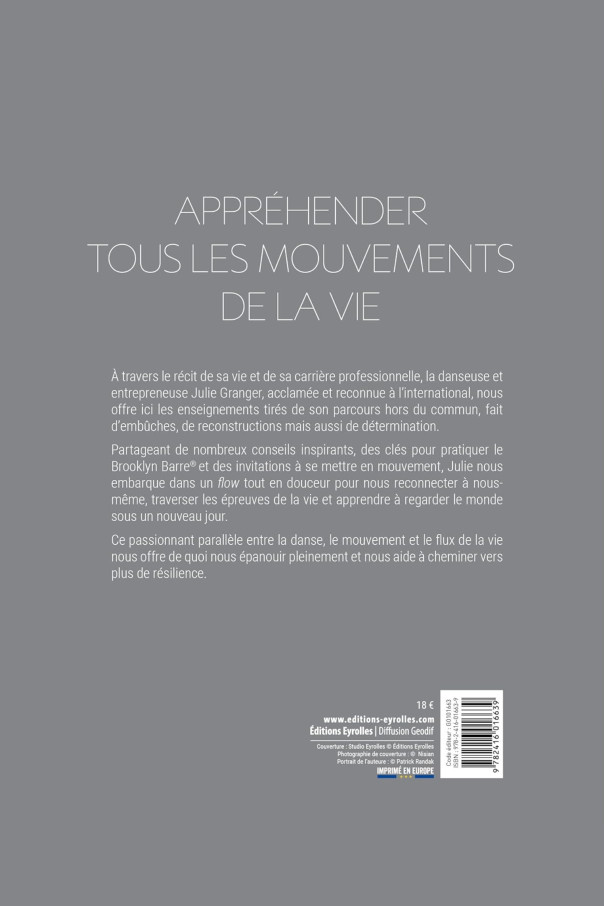 Livre La vie en mouvement de Julie Granger