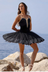 Tutu noir travaillé Harmony