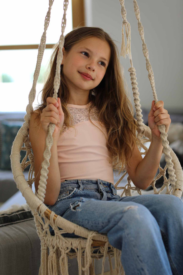 Justaucorps Ballet Rosa Rita poudré enfant