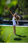 Tunique Ballet Rosa Mady enfant blanc