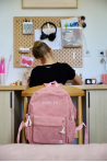 Covet Dance Pink Corduroy Backpack