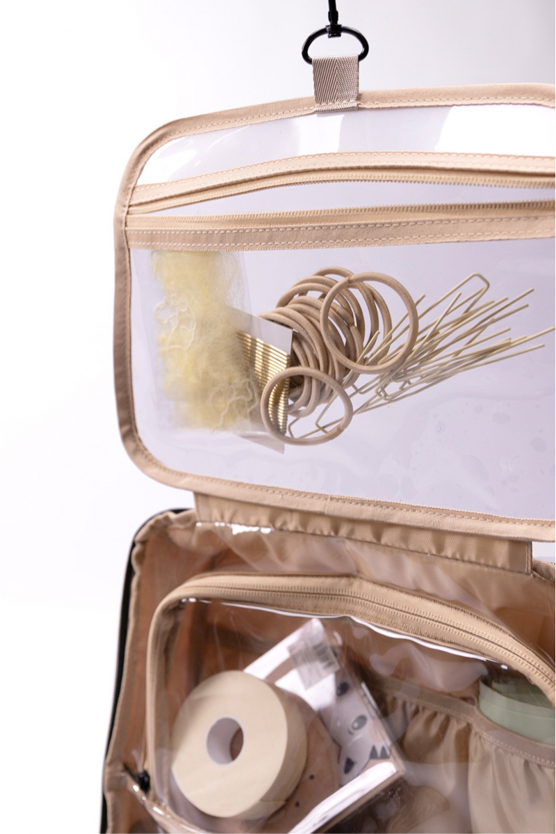 Sac multi-poches pour accessoires BC003BAG Grishko coffee