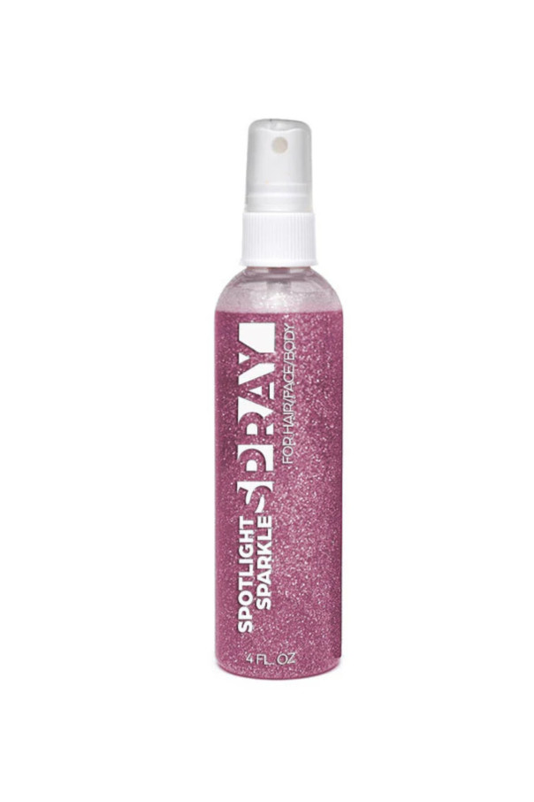 Spray pailleté corps, cheveux Covet Dance rose