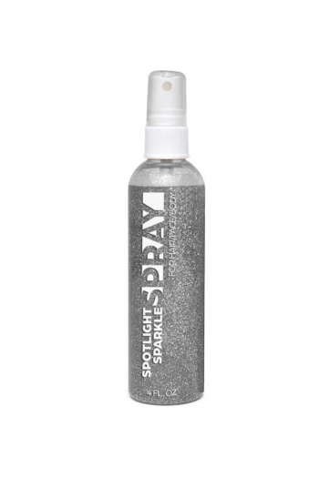 Spray pailleté corps, cheveux Covet Dance argenté