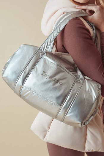 Repetto duffel bag B0232NC silver