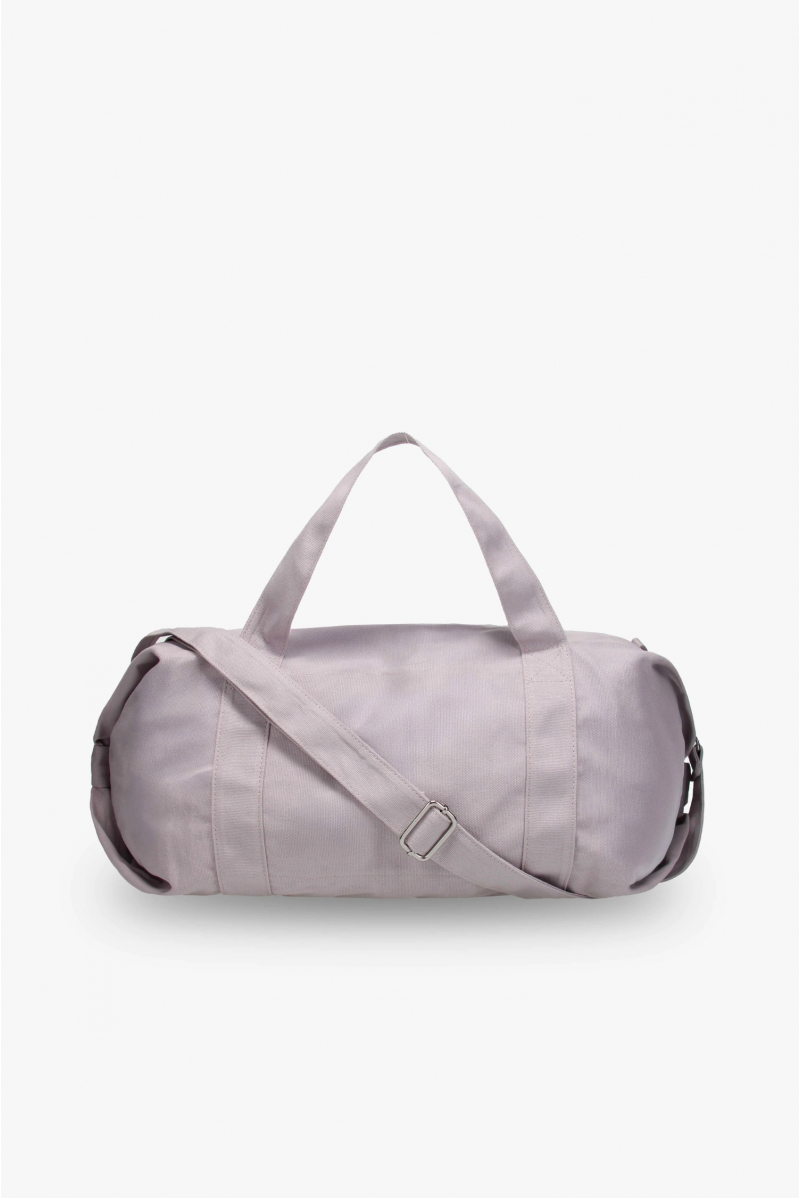 Grand sac polochon à bandoulière Repetto gris