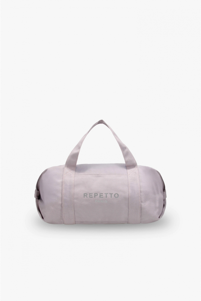 Sac polochon à bandoulière Repetto gris