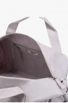 Sac polochon à bandoulière Repetto gris