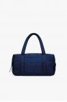 Repetto navy quilted nylon duffel bag