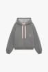 Repetto grey marl zip-up hoodie