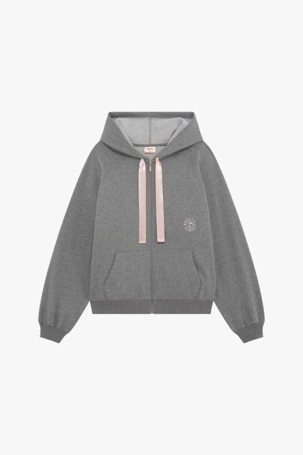 Repetto grey marl zip-up hoodie