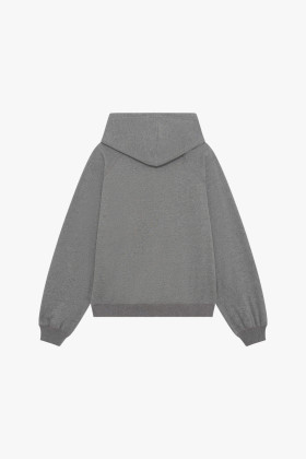 Repetto grey marl zip-up hoodie