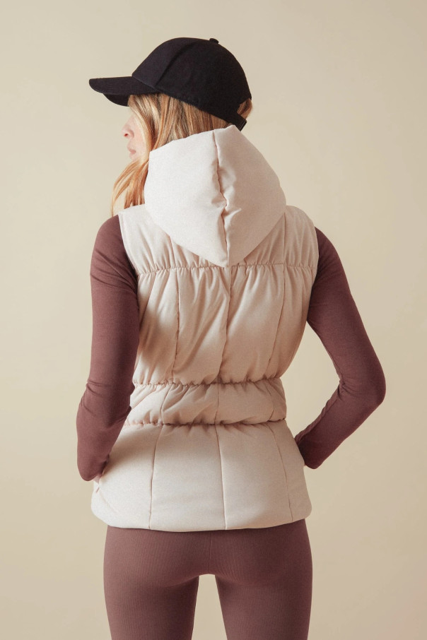 Doudoune sans manche Repetto S0612M rose