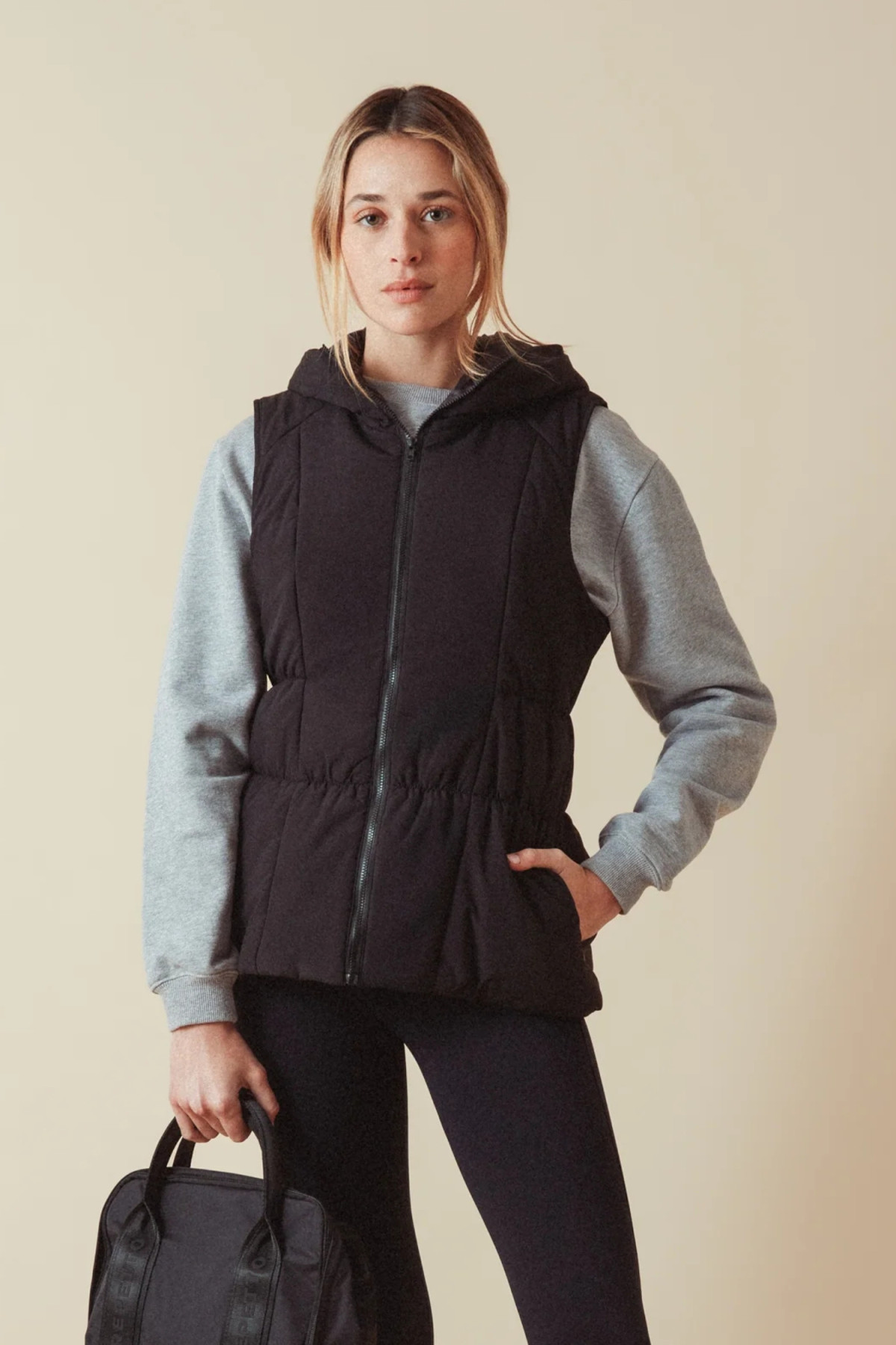 Doudoune sans manche Repetto S0612M noir