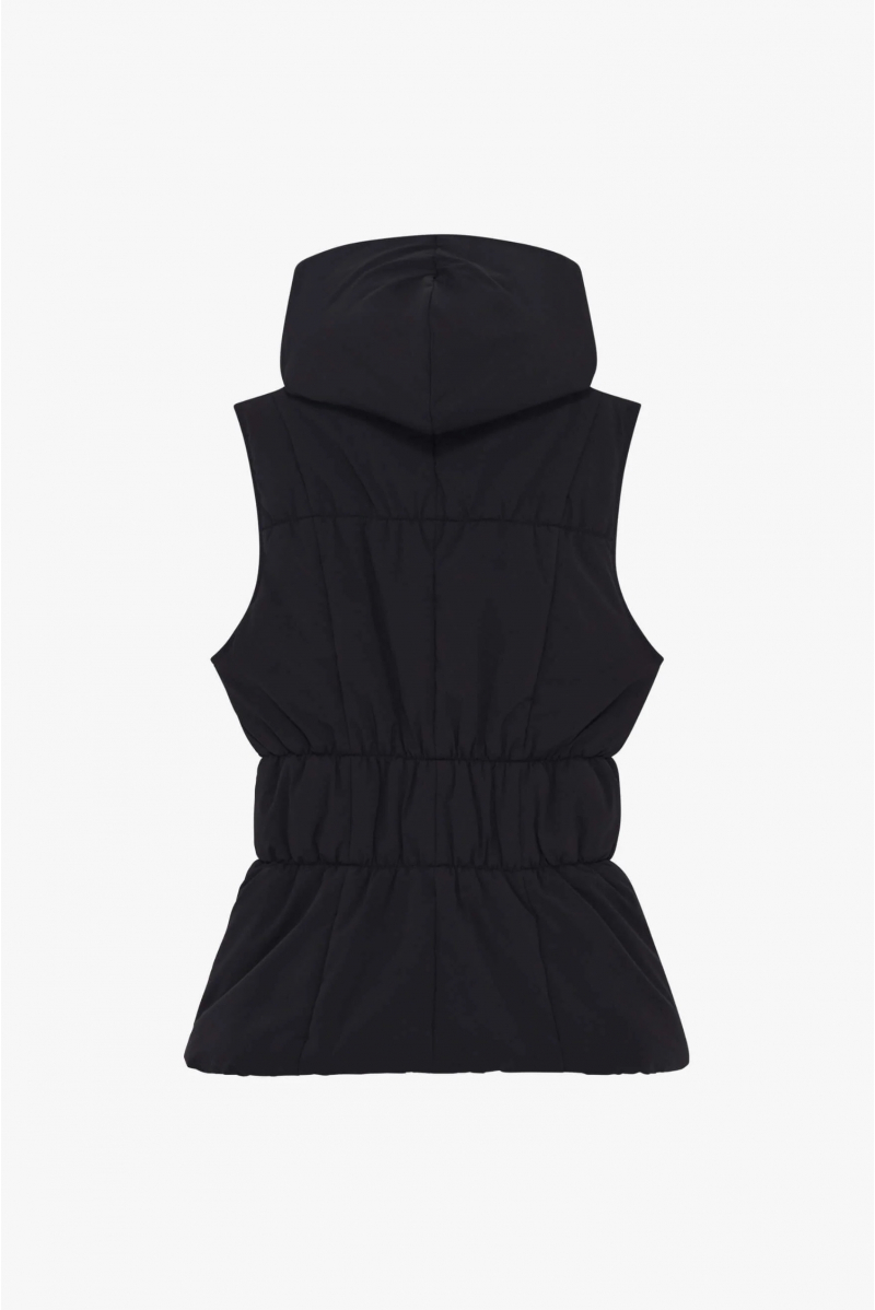 Repetto S0612M black sleeveless jacket