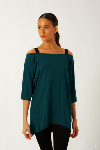 Loose prussian T-shirt Genova Temps Danse