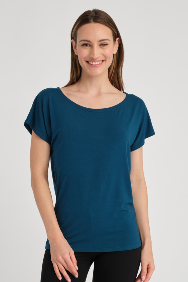 T-shirt Temps Danse Ava manches courtes prusse