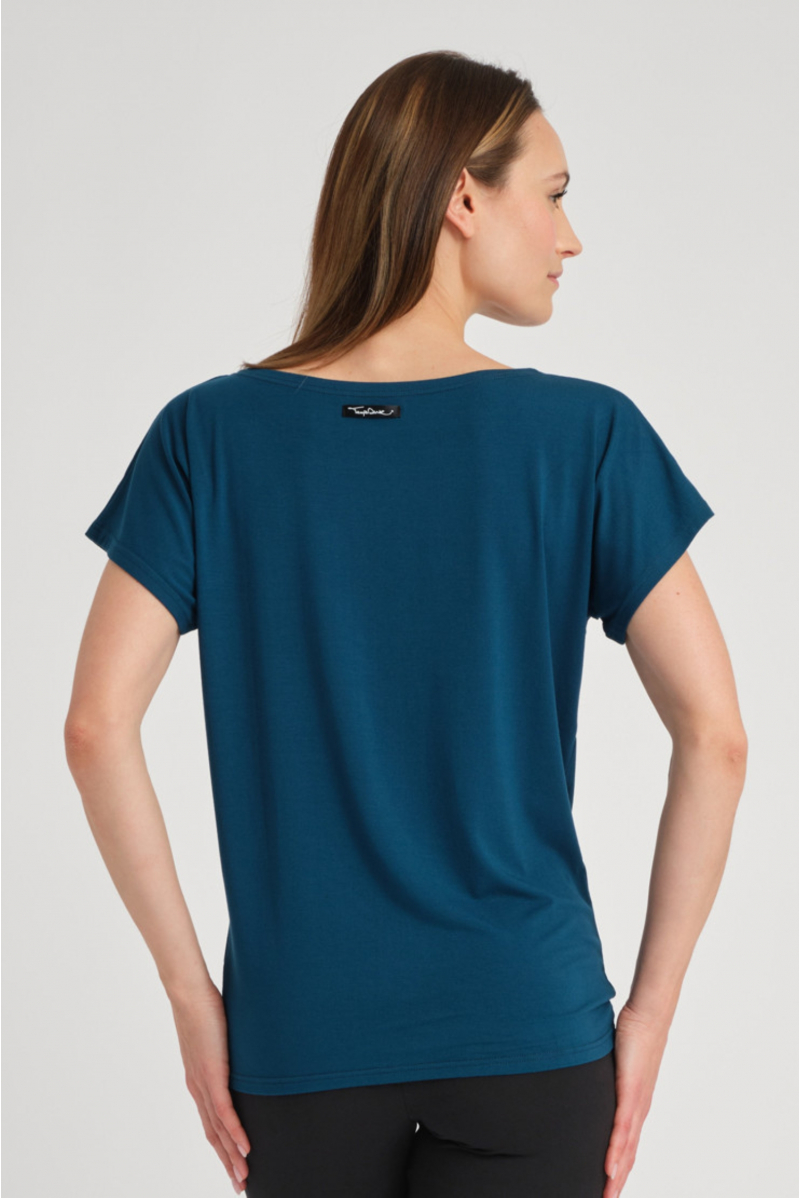 T-shirt Temps Danse Ava manches courtes prusse