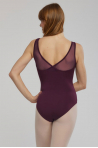 Justaucorps Temps Danse tulle Darma noir