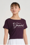 Short-sleeved T-shirt Temps Danse Agile I am fig