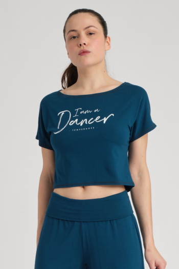 Short-sleeved T-shirt Temps Danse Agile I am prussia